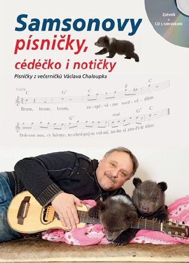 Samsonovy psniky, cdko i notiky - Zpvnk + CD s nahrvkami - Jaroslav Samson Lenk