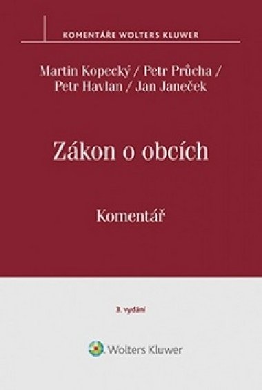 Zkon o obcch Koment - Martin Kopeck; Petr Prcha; Petr Havlan
