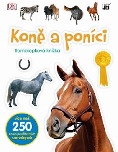 Kon a ponci -  Samolepkov knka - Dorling Kindersley