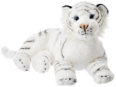 Plyšový Tygr bílý 40 cm