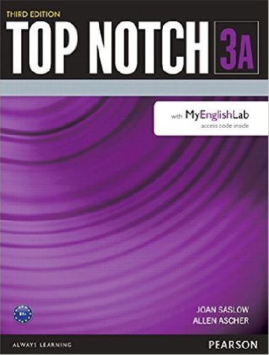 Top Notch 3A Student Book Split A with MyEnglishLab - Saslow Joan M.