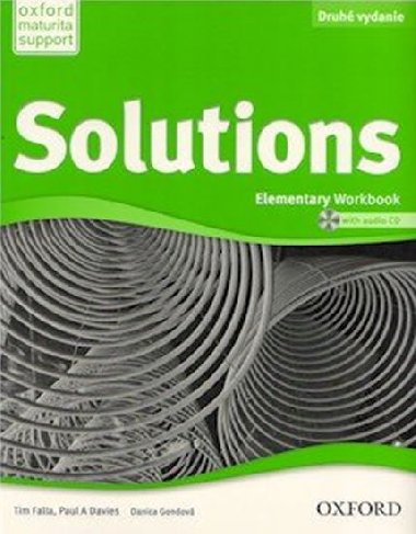 Solutions Second Edition Elementary: Workbook + Audio CD (SK Edition) - Falla Tim, Davies Paul A.