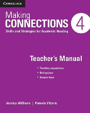 Making Connections Level 4 Teachers Manual - Williams Jessica