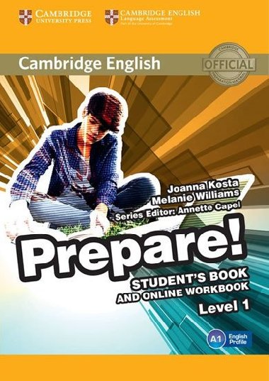 Cambridge English Prepare! Level 1 Students Book and Online Workbook - Kosta Joanna