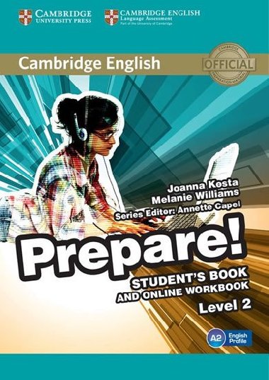 Cambridge English Prepare! Level 2 Students Book and Online Workbook - Kosta Joanna
