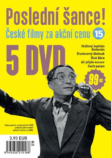 Posledn ance 15 - 5 DVD - Filmexport