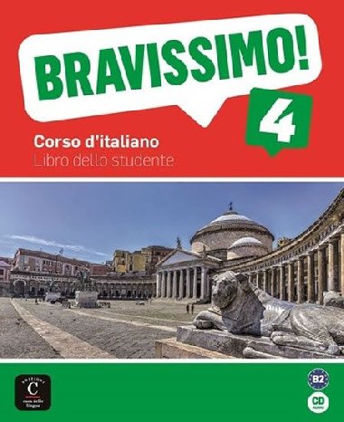 Bravissimo! 4 (B2) - DVD + CD-Rom - neuveden