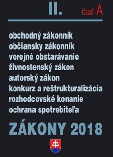 Zkony 2018 II. as A - 