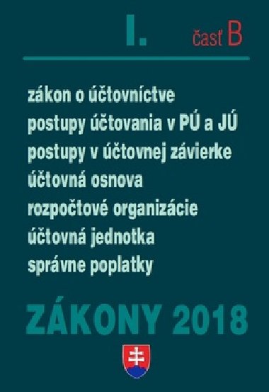 Zkony 2018 I. as B - 