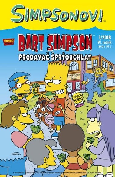 Simpsonovi - Bart Simpson 1/2018 - Prodava prouchlat - Matt Groening