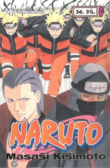 Naruto 36 Tým číslo 10 - Masaši Kišimoto