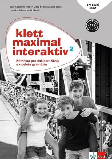 Klett Maximal interaktiv 2 (A1.2) - pracovní sešit (černobílý) - Němčina pro základní školy a víceletá gymnázia - Klett