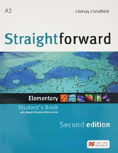 Straightforward A2 (2nd Edition) Elementary Students Book with Online Access Code & eBook - Clandfield Lindsay