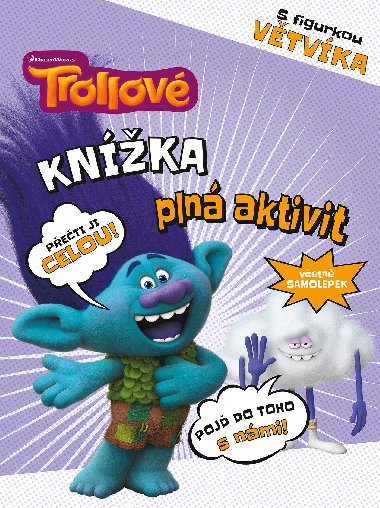 Trollov - Knka pln aktivit s figurkou Poppy - 