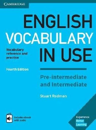 English Vocabulary in Use Pre-intermediate and Intermediate Book with Answers and Enhanced eBook : Vocabulary Reference and Practice - Redman Stuart