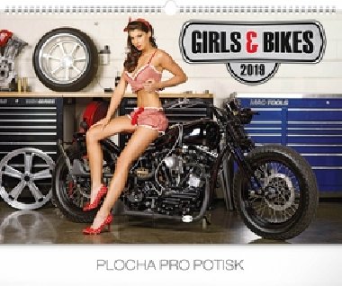 Kalend nstnn 2019 - Girls & Bikes - Jim Gianatsis, 48 x 33 cm - Presco