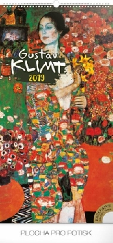 Kalend nstnn 2019 - Gustav Klimt, 33 x 64 cm - Gustav Klimt