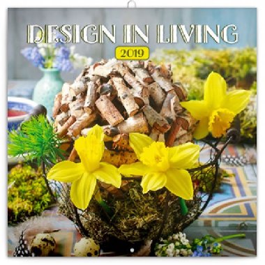 Kalend poznmkov 2019 - Design in Living , 30 x 30 cm - Presco
