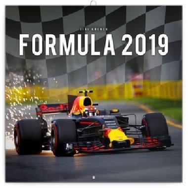 Kalend poznmkov 2019 - Formule - Ji Kenek, 30 x 30 cm - Ji Kenek