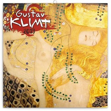 Kalend poznmkov 2019 - Gustav Klimt, 30 x 30 cm - Presco