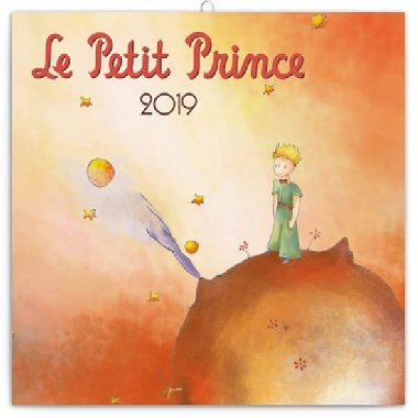Kalend poznmkov 2019 - Mal princ, 30 x 30 cm - Presco