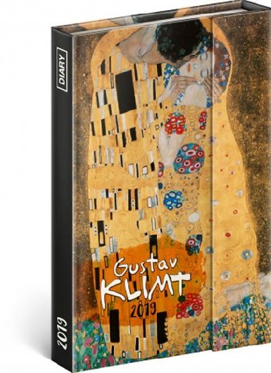 Di 2019 - Gustav Klimt - tdenn magnetick, 10,5 x 15,8 cm - Presco
