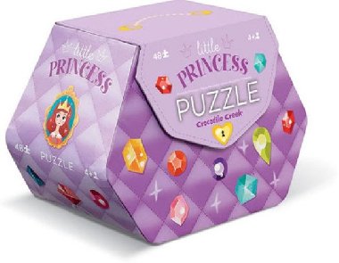 Puzzle truhlička: Little Priness/Malá princezna (48 dílků) - neuveden