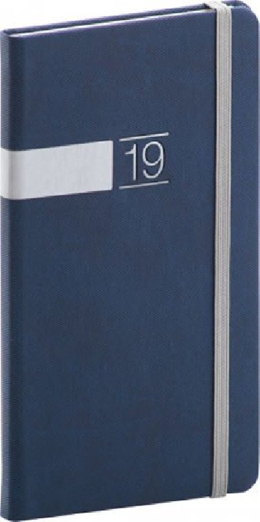 Di 2019 - Twill - kapesn, modr, 9 x 15,5 cm - neuveden