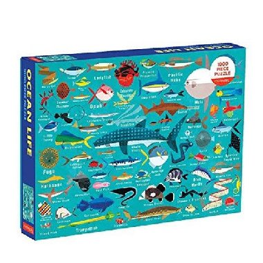 Puzzle: Ocean Life/Podmořský svět (1000 dílků) - neuveden