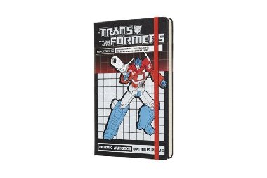 Moleskine: Transformers zápisník linkovaný Optimus Prime L - neuveden