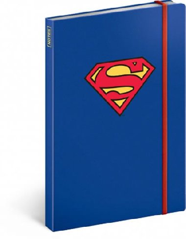 Notes - Superman - Symbol, linkovan, 13 x 21 cm - neuveden