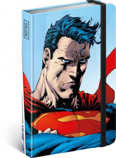 Notes - Superman - World Hero, linkovaný, 10,5 x 15,8 cm - neuveden