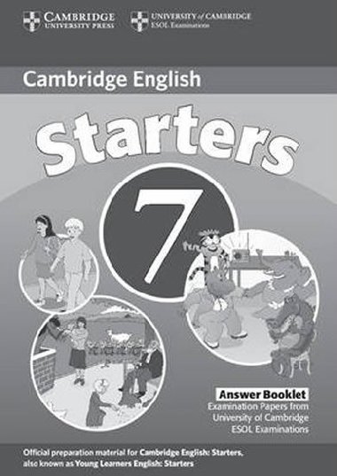 Cambridge English Starters 7 Answer Booklet - kolektiv autor