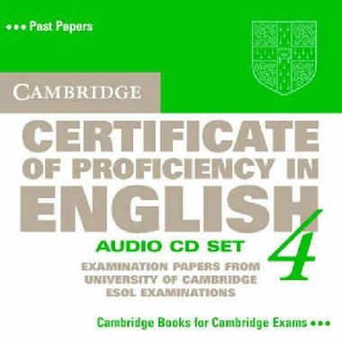 Cambridge Certificate of Proficiency in English 4 Audio CD Set (2 CDs) - kolektiv autor