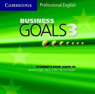 Business Goals 3 Audio CD - Knight Gareth