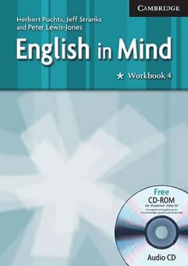 English in Mind 4: Workbook with Audio CD/CD-ROM - Puchta Herbert