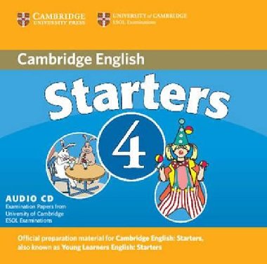 Cambridge English Starters 4 Audio CD - kolektiv autor