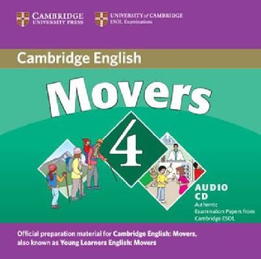 Cambridge English Movers 4 Audio CD - kolektiv autor