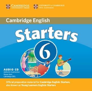 Cambridge English Starters 6 Audio CD - kolektiv autor