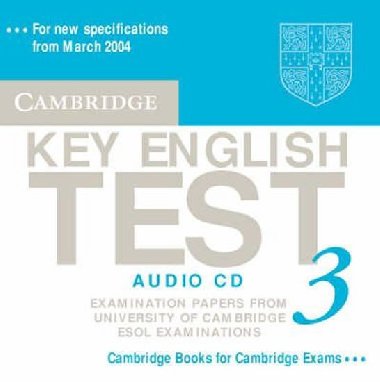 Cambridge Key English Test 3 Audio CD - kolektiv autor
