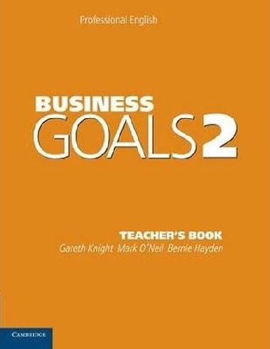 Business Goals 2 Teachers Book - Knight Gareth