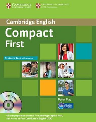 Compact First Students Book with Answers with CD-ROM - May Peter