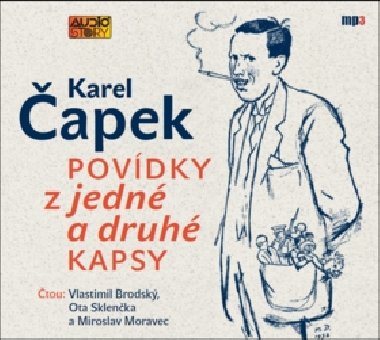 Povídky z jedné a druhé kapsy - CDmp3 - Karel Čapek; Vlastimil Brodský; Ota Sklenčka; Miroslav Moravec