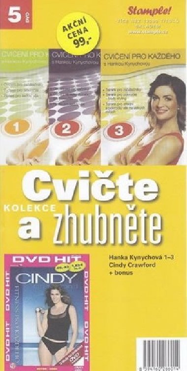 Cvite a zhubnte - 5 DVD - neuveden