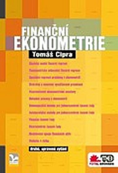 Finann ekonometrie (2. vydn) - Cipra Tom