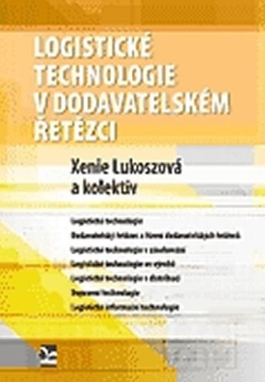 Logistick technologie v dodavatelskm etzci - Lukoszov Xenie