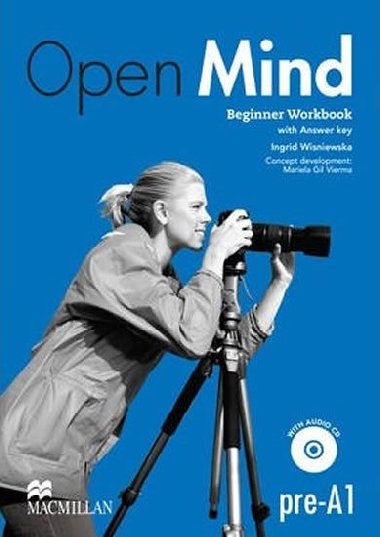 Open Mind Beginner: Workbook with key and CD Pack - Wisniewska Ingrid