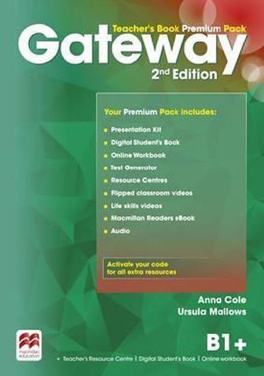 Gateway 2nd Edition B1+: Teacher´s Book Premium Pack - Cole Anna