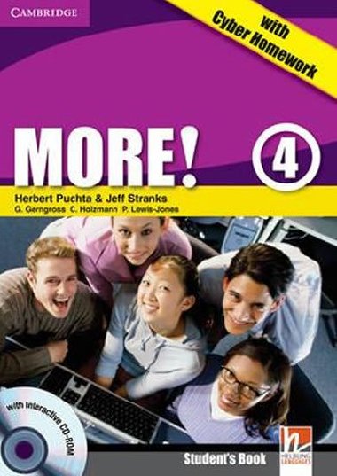 More! 4: Students Book with interactive CD-ROM with Cyber Homework - Puchta Herbert