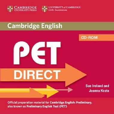 PET Direct: Students Pack (Students Book with CD ROM and Workbook without answers) - Ireland Sue